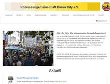 Tablet Screenshot of igcity.de